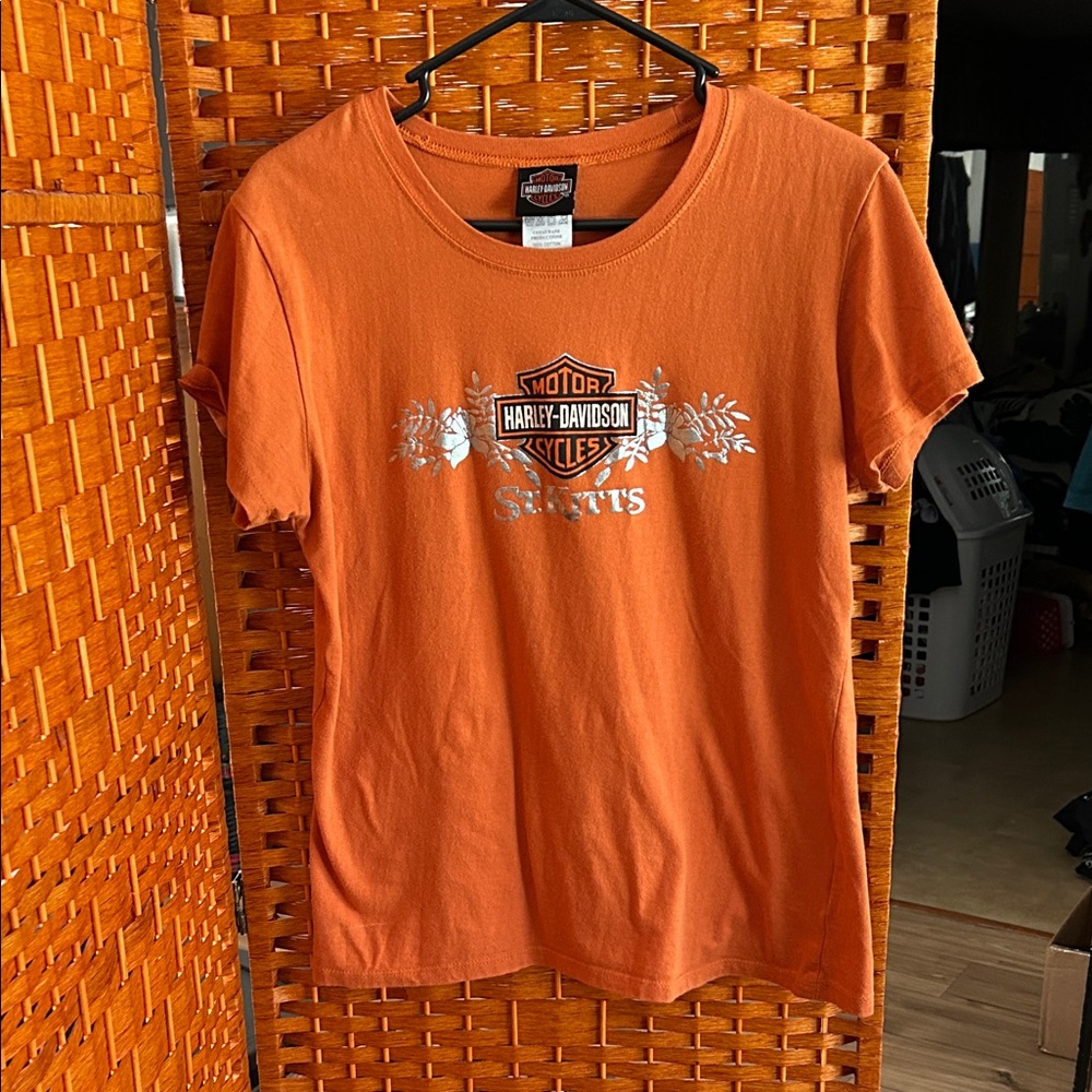 Saint Kitts Harley Davidson T-shirt
